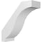 Ekena Millwork 5-in. W x 14-in. D x 14-in. H Baker Architectural Grade PVC Knee Brace BRCP05X14X14BKR - alternate 1